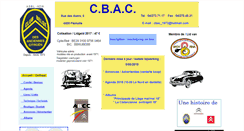 Desktop Screenshot of cbac.be